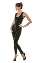Lusty Lines Catsuit svart