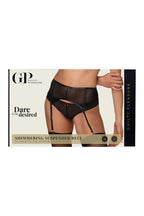 Shimmering Suspender Belt
