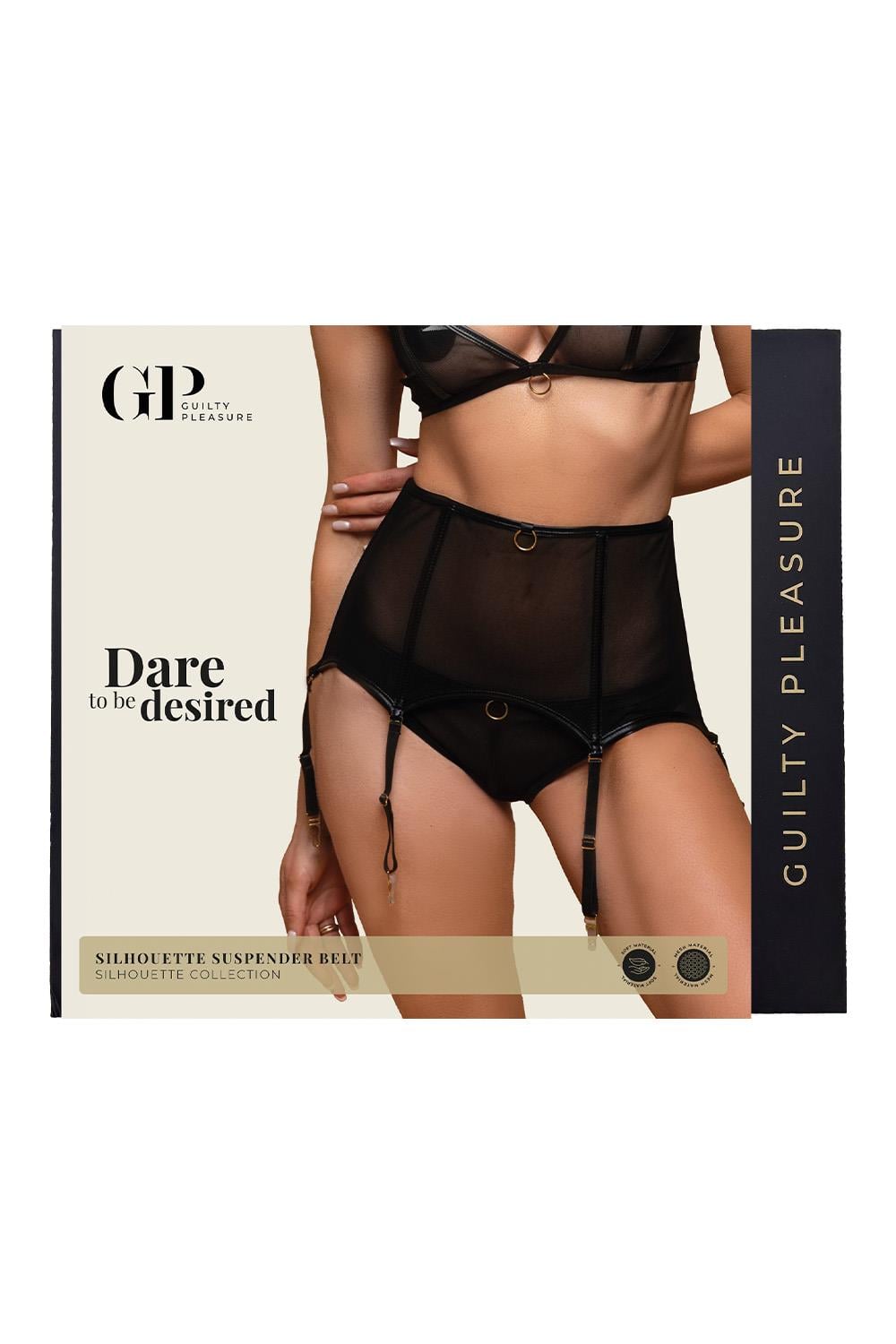 Silhouette Suspender Belt
