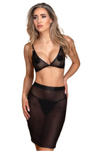 Sheer Stretch Skirt