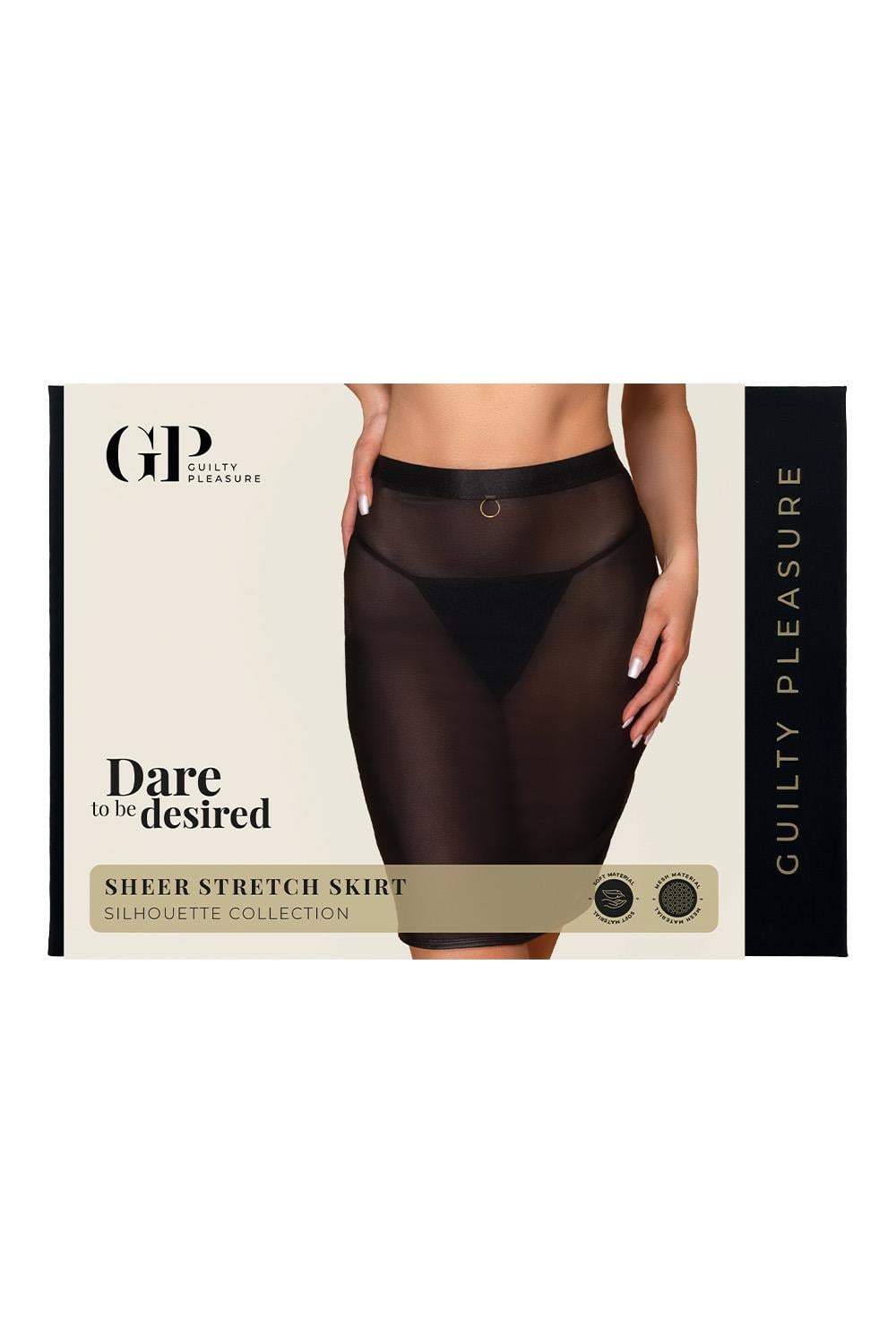 Sheer Stretch Skirt