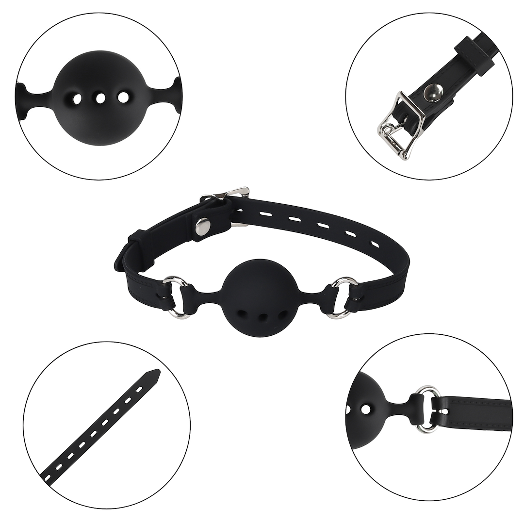 Bondage-set – justerbar design i silikon