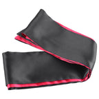 Erospace Satin ögonmask & bindband – Mjuk satin i svart