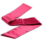 Erospace Satin ögonmask & bindband – Mjuk satin i svart