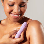 Bullet vibrator i silikon – Je Joue Duet med dubbla ytor (Rosa/Lila)