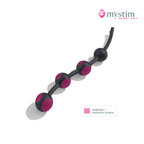 Mystim Booty Garland E-Stim-analkedja i medicinskt silikon