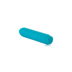 Bulletvibrator i silikon – kompakt med punktstimulering (Ljusblå)