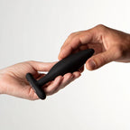 Vibrerande buttplug Btplg – silikon och uppladdningsbar (Svart)