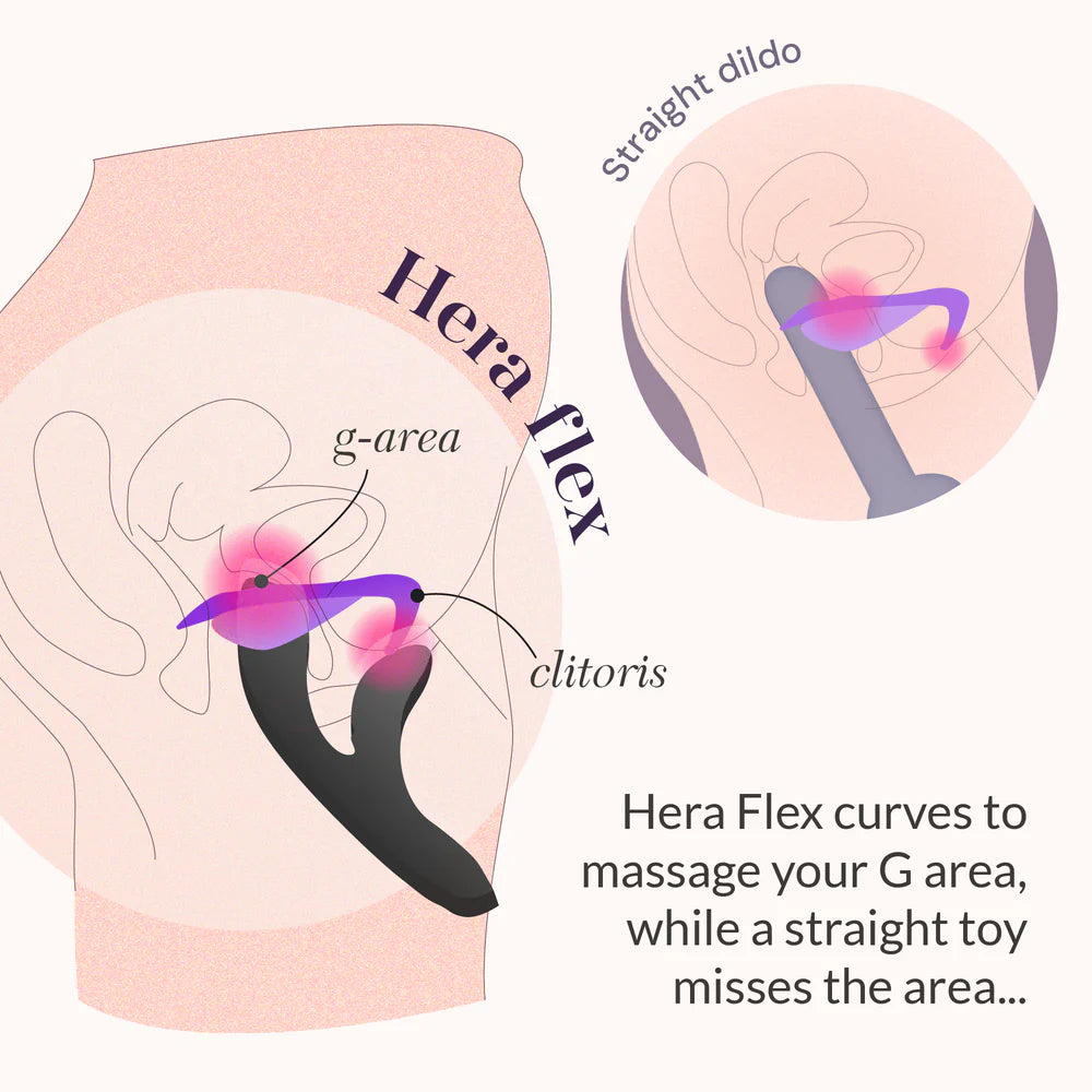 Je Joue Hera rabbitvibrator rosa