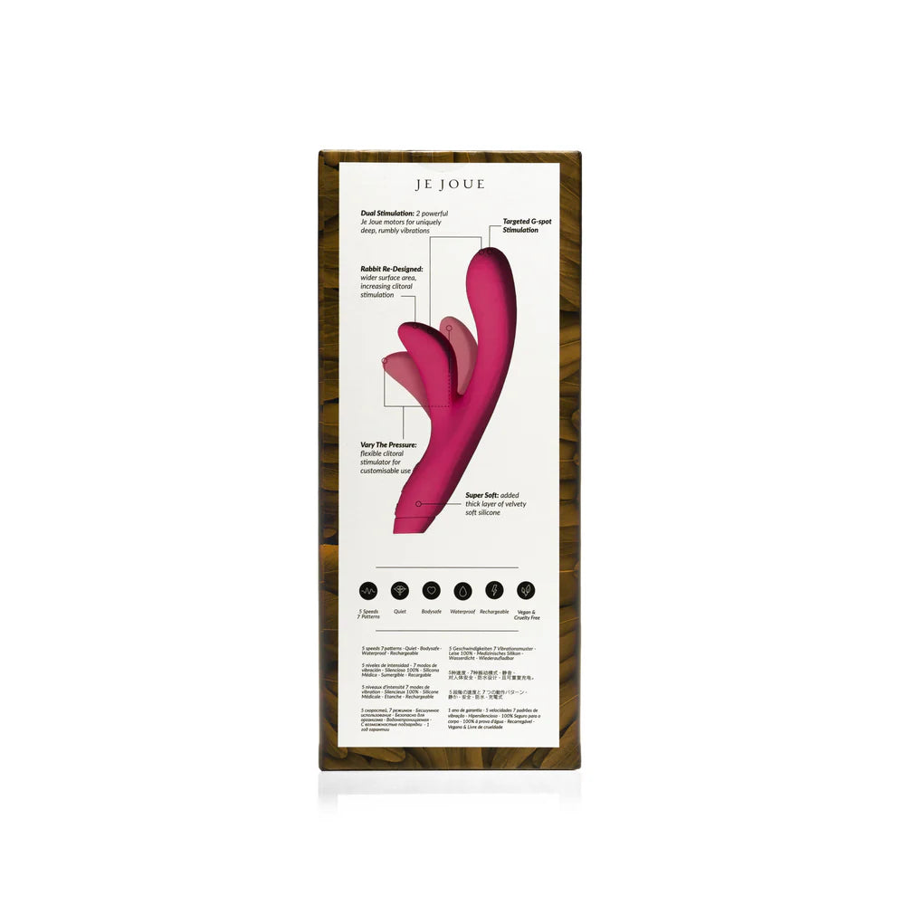 Je Joue Hera rabbitvibrator rosa