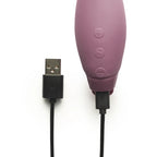 G-punktsvibrator i silikon Jno – uppladdningsbar med djupa vibrationer (Lila)
