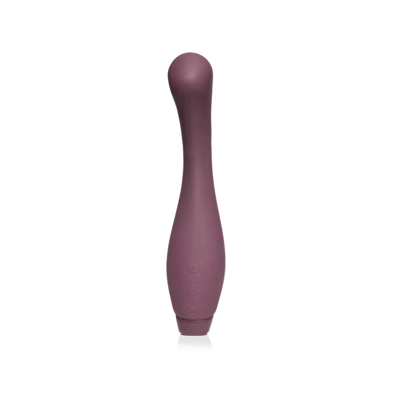 G-punktsvibrator i silikon Jno – uppladdningsbar med djupa vibrationer (Lila)