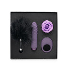 Presentkit för par – vibrator och penisring set (Lila)