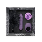 Presentkit för par – vibrator och penisring set (Lila)