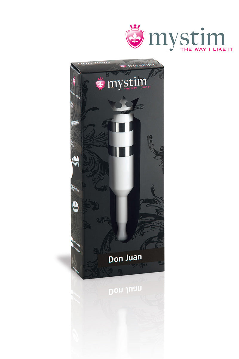 Mystim Don Juan bipolär E-Stim-probe för anal och vaginal stimulering
