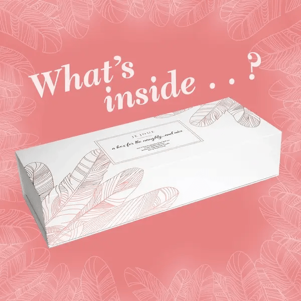 Presentbox för par Gbox – vibrator, knipkulor och massage set (Rosa/Guld)