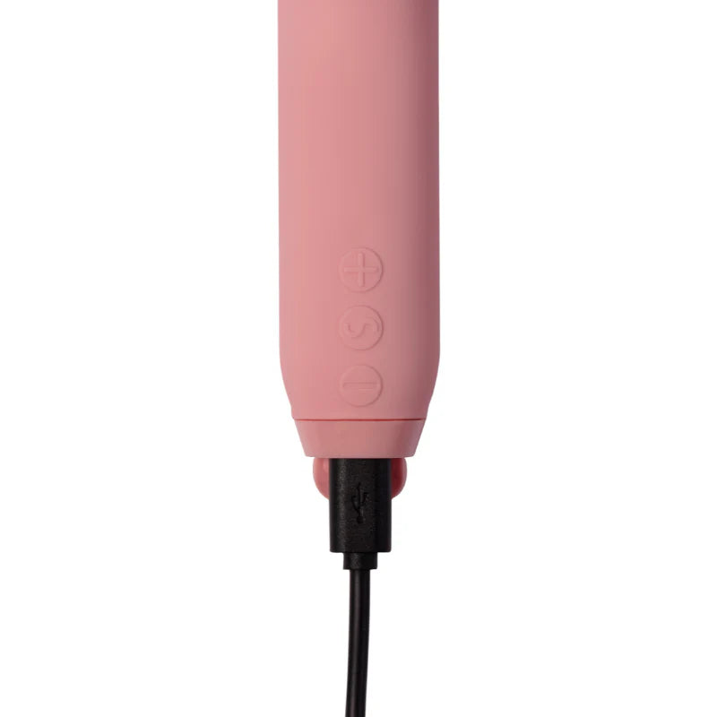 Bullet vibrator i silikon – kompakt med precis stimulering (Rosa)