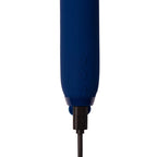 Bullet vibrator med flexibel hals – kompakt med djupa vibrationer (Blå)